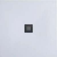 Душевой поддон Allen Brau Priority 8.31005-21 100x100 см, из литьевого мрамора, квадратный, белый камень