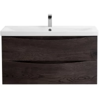 Тумба Rovere Nature Grigio 96,4 см BelBagno Marino MARINO-CER-1000-2C-SO-RNG-P