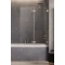 Шторка для ванны Radaway Essenza Pro Brushed Nickel PND II 100 Right 10102100-91-01R прозрачное - 1