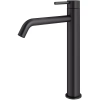 Смеситель для раковины Plumberia Selection IXO XO0052NO без донного клапана, черный матовый