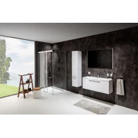 Душевой уголок Ravak Matrix MSDPS-100/100 L блестящий Transparent 0WLAAC00Z1