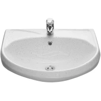 Раковина 57,5x47 см без отверстия под смеситель Santeri West 1.3111.8.S01.01B.0