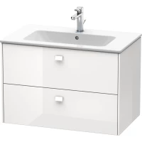 Тумба белый глянец 82 см Duravit Brioso BR410202222