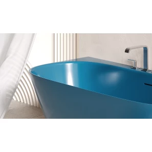 Изображение товара ванна из литьевого мрамора 170x80 см salini s-sense sofia wall, покраска по ral полностью 102512grf
