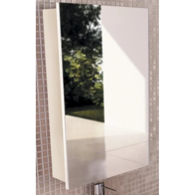 Зеркальный шкаф 48x70 см белый глянец Comforty Диана 00003118242
