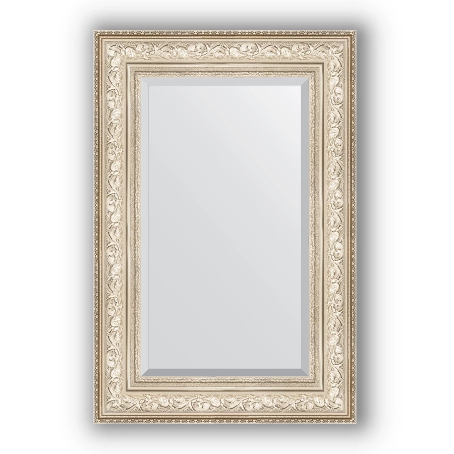 Зеркало 60x90 см виньетка серебро Evoform Exclusive BY 3426