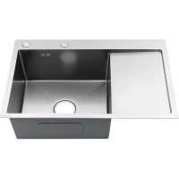 Кухонная мойка Fmark FSC6550L-L 65x50 см, сатин