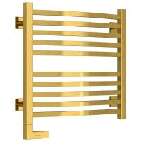 Полотенцесушитель электрический 500x500 золотой МЭМ левый Сунержа Аркус 2.0 03-5604-5050