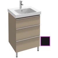 Тумба черный глянец 57 см Jacob Delafon Odeon Up EB990-274