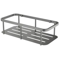 Полка для ванной Aquatek AQ4936BGM 26,5 см, оружейная сталь матовый