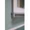 Зеркало 92,2x100 см белый/серебро Aquanet Валенса 00180040 - 8