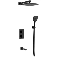 Душевой комплект 255 мм Vincea Next VSFW-1N3TMB