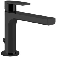Смеситель для раковины Gessi Via Manzoni 38602#299 с донным клапаном, черный матовый
