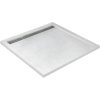 Душевой поддон из литьевого мрамора 90x80 см Cezares TRAY-AS-AH-90/80-30-W