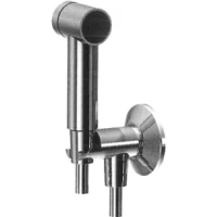 Гигиенический душ Emmevi 1298001/CR с держателем, шлангом, хром