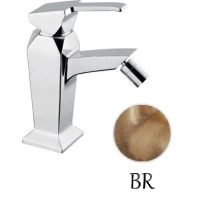 Смеситель на биде однорычажный c донным клапаном бронза Cezares Legend LEGEND-BSM2-02