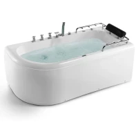 Акриловая гидромассажная ванна 170x85 см SSWW W0827R BH608F