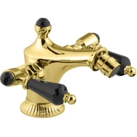 Смеситель для биде Emmevi The One Atena 98004LCSWNE/OR с донным клапаном, золотой