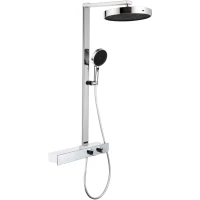 Душевая система Fmark FS45A-01 320 мм, со смесителем, хром