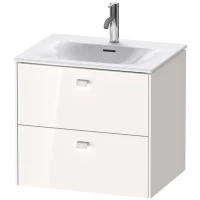 Тумба белый глянец 62 см Duravit Brioso BR431002222