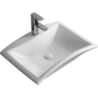 Раковина-чаша Ceruttispa CR7096 61,5x44 см, накладная, белый