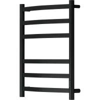 Полотенцесушитель электрический APEXTERMO Umbra UM00165BM 600x532, диммер правый, черный матовый