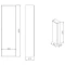 Пенал подвесной белый глянец L/R Ravak SB Formy 460 X000001260 - 4