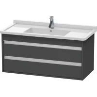 Тумба графит матовый 100 см Duravit Ketho KT664504949