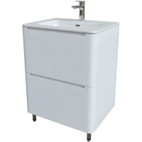 Тумба под раковину IDDIS Edifice EDI60WFi95 60,2 см, напольная, белый глянец
