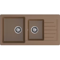 Кухонная мойка GranFest Practik 980KL 97,7x50,3 см, терракот