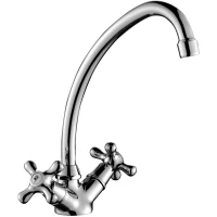 Смеситель для раковины без донного клапана Rossinka H H02-62