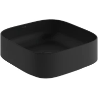 Раковина-чаша Kludi Resa C 58CW3039 40x40 см, накладная, черный матовый