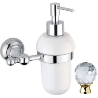 Дозатор для жидкого мыла Cezares Aphrodite APHRODITE-SOIS-03/24-Sw настенный, золотой