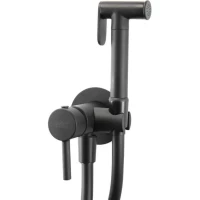 Гигиенический душ Webert Sax Evolution SE870303560 со смесителем, черный матовый
