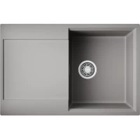 Кухонная мойка Omoikiri Artgranit Daisen 78-GR 4993325 78x51 см, ленинградский серый