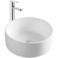 Раковина-чаша Aquatek AQ5118-MW 40x40 см, накладная, белый матовый