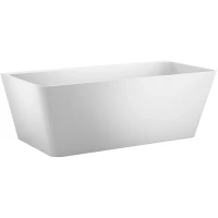 Акриловая ванна Lagard Vela White Star lgd-vla-ws 168x80 см, отдельностоящая, белый