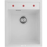 Кухонная мойка PEZARO PZG.400.500-07.ICE 40x50 см, белый
