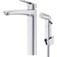 Смеситель для раковины Esko Montreal MT25H с гигиеническим душем, хром