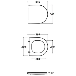 Изображение товара сиденье для унитаза с микролифтом белый/хром globo forty3 for22bi/cr