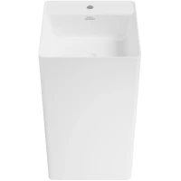 Раковина Wellsee Pure By Wellsee 230715000 45x45 см, напольная, белый матовый