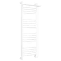 Полотенцесушитель водяной 1200x400 белый матовый Сунержа Богема с полкой+ 30-0223-1240