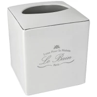 Бокс для салфеток Kassatex Le Bain White ALB-TH-W