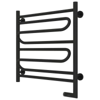 Полотенцесушитель электрический 600x600 черный матовый МЭМ правый Сунержа Элегия 2.0 31-5219-6060