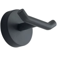 Крючок Gedy Eros 2326(14) двойной, для ванны, черный матовый