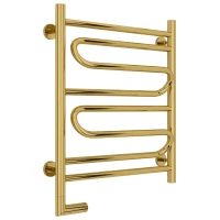 Полотенцесушитель электрический 600x500 золотой МЭМ левый Сунержа Элегия 2.0 03-5218-6050