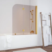 Шторка для ванны 120 см Vegas Glass E2V 120 09 05 R бронза