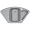Кухонная мойка Paulmark Wiese серый металлик PM529050-GRM - 1