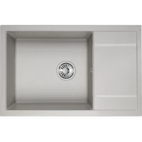 Кухонная мойка Granula 7805, БАЗАЛЬТ 78x50 см, базальт