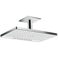 Верхний душ, EcoSmart. 9 л/мин, с потолочным подсоединением 100 мм Hansgrohe Rainmaker Select 460 2jet 24014400